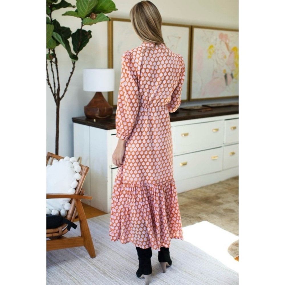 Emerson Fry India Collection Frances Dress Maxi Gigi Print - Picture 2 of 8
